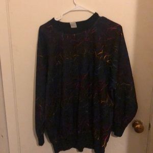 Windbreaker sweatshirt